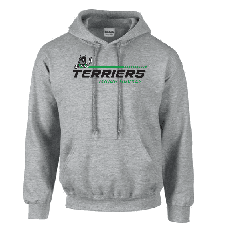 G185 Gildan Heavy Blend 8 oz., 50/50 Hooded Sweatshirt - Sport Grey