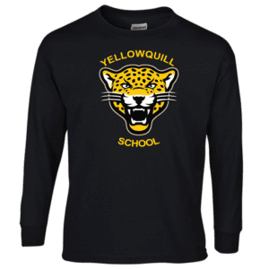 G240 Gildan Ultra Cotton Long Sleeve T-Shirt - Black