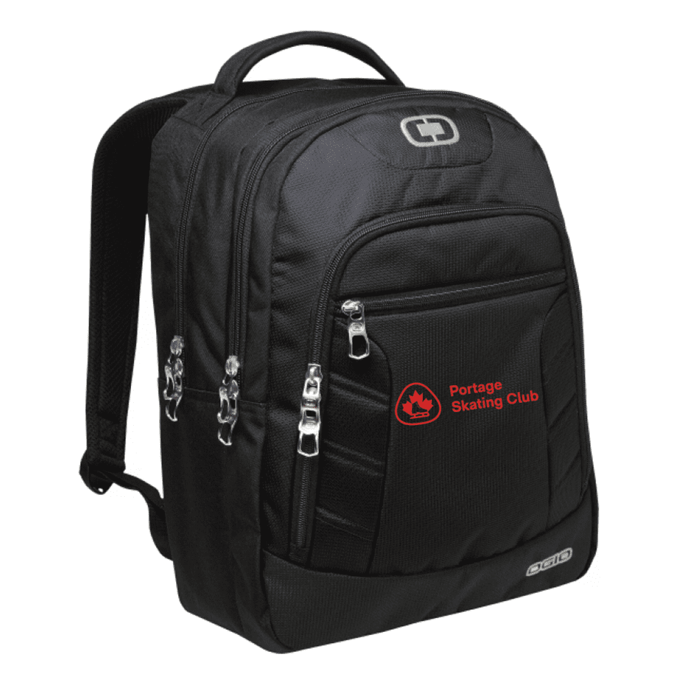 411063 Ogio Colton Backpack - Black/Silver