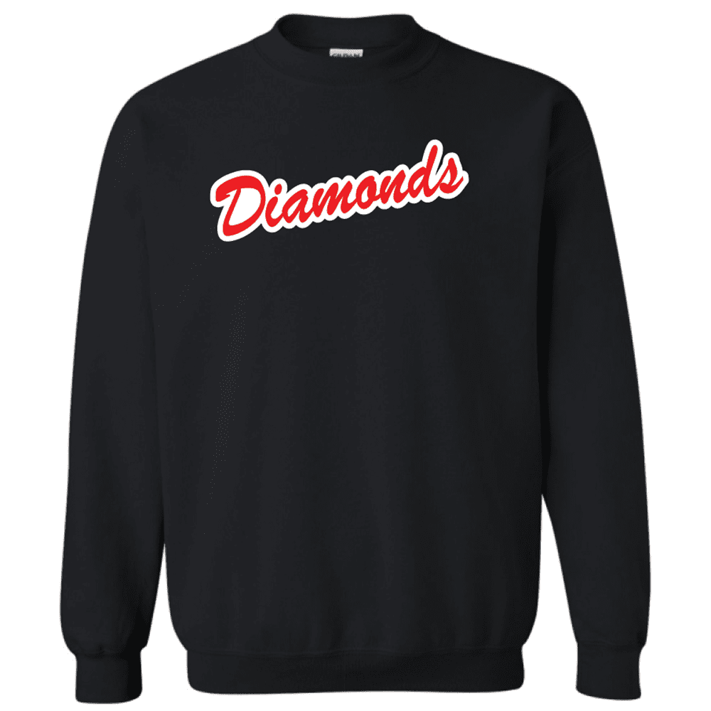 G180 Gildan Heavy Blend Fleece Crew Sweatshirt - Black